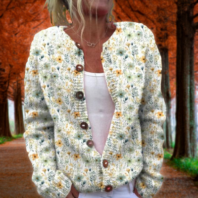 Marta | Cardigan with floral print