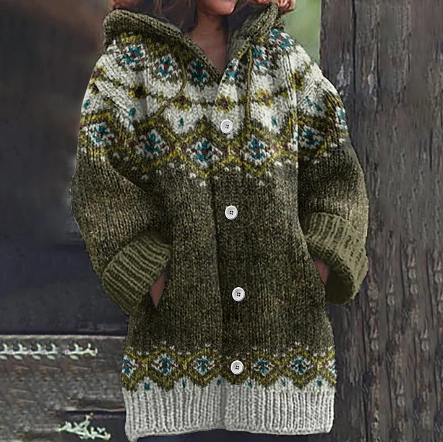 Owy - Forest Green Cardigan