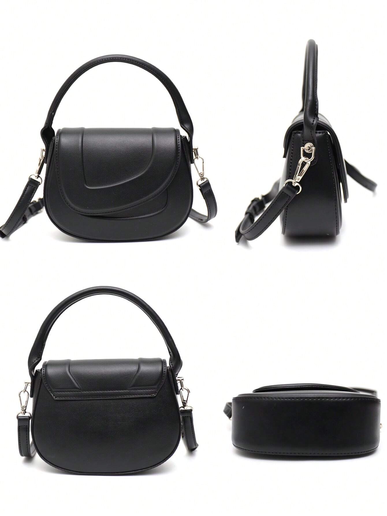 Briella® | Luxe Statement Minimalist Saddle Bag