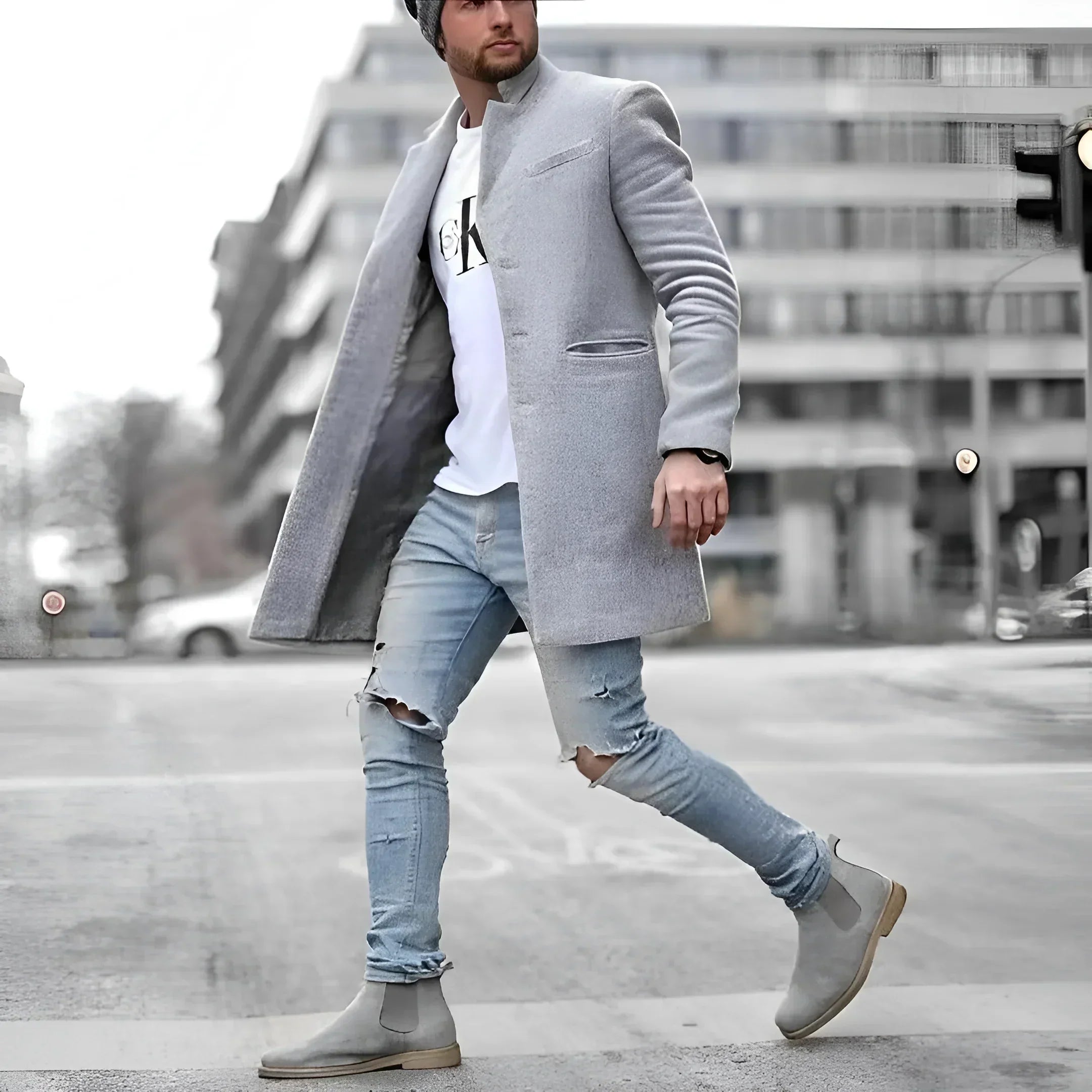 Dustin™ | Elegant Long Coat