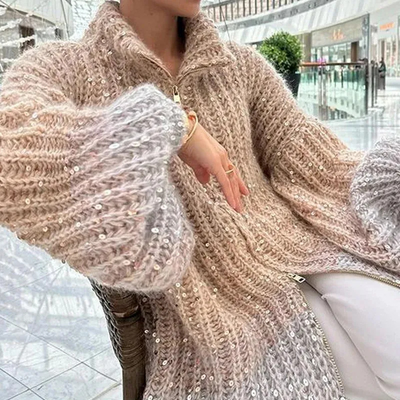 Veronique | Luxurious and stylish knit sweater