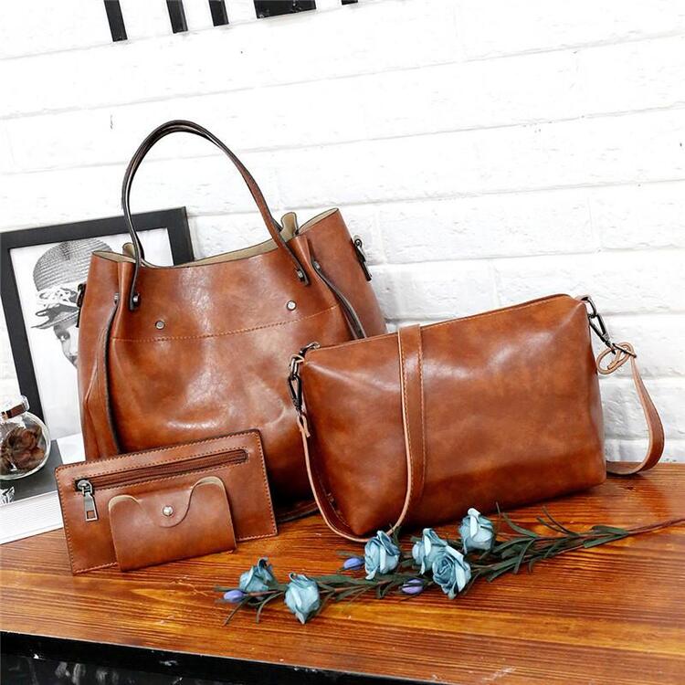 Lux™ 4-Piece Vintage Bag Set