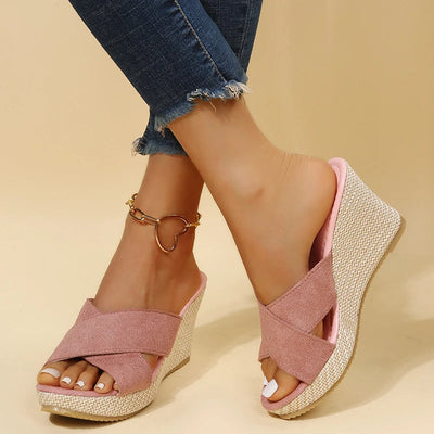 Landon™| Almina Comfort Wedges Sandals