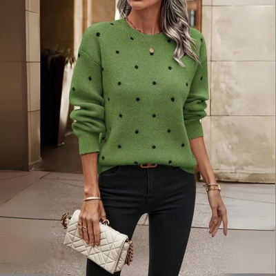 Linda - Long-Sleeve Knit Sweater