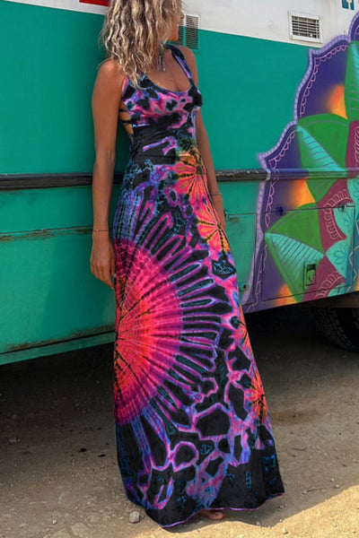 Krista™ - Radiant Tie-Dye Dress