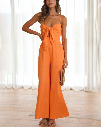 Jholine™ - Classic Summer Jumpsuit