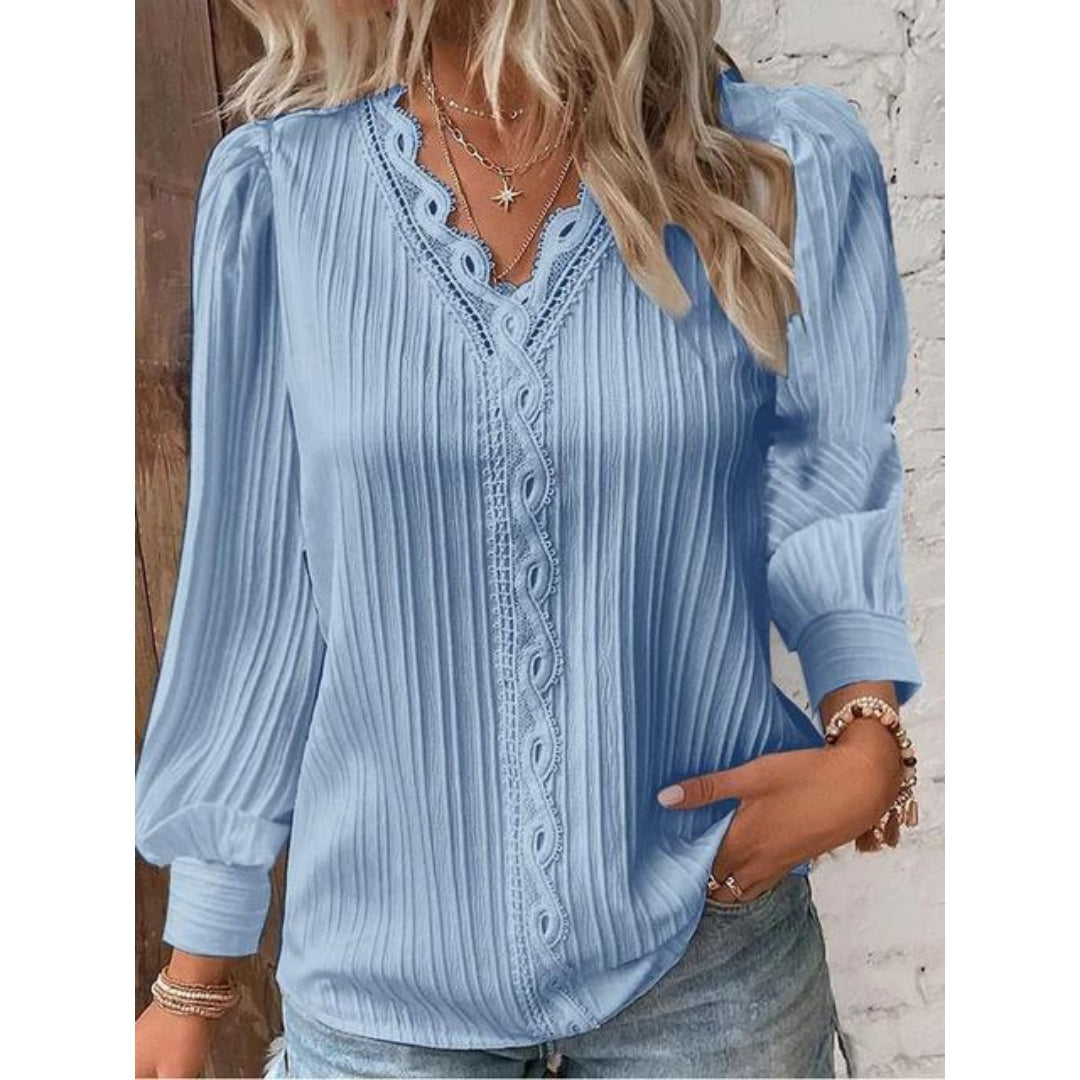 Camillia™ - Elegant Pintuck Blouse