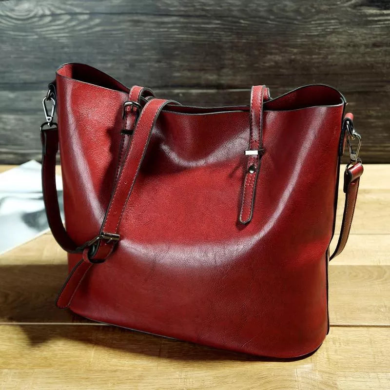 Nicole® | Vintage Leather Shoulder Bag