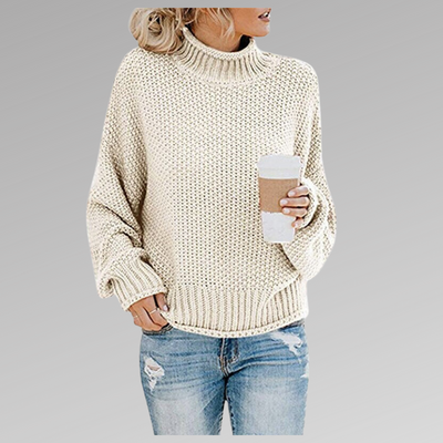 Temia | Cozy knit turtleneck sweater