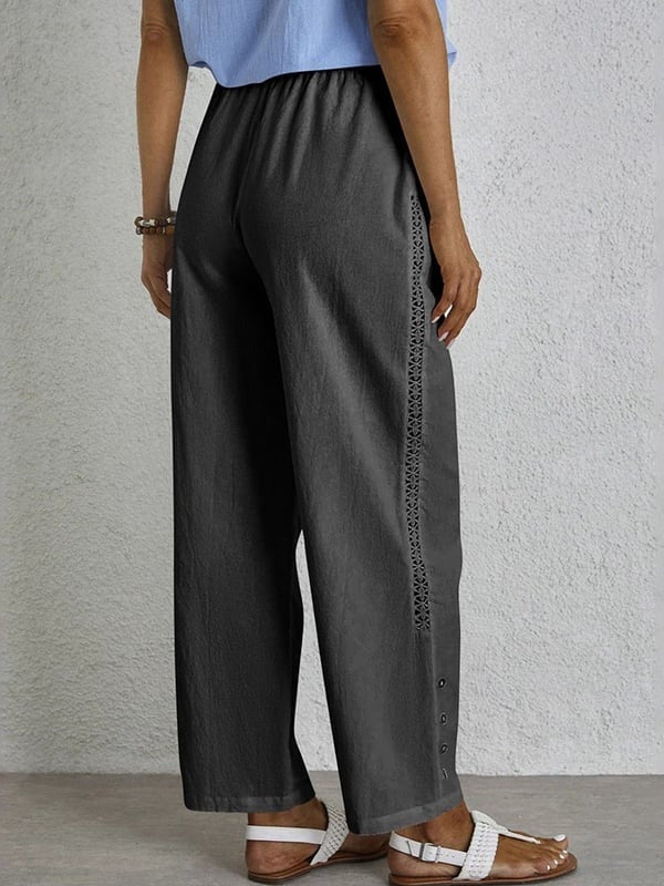 Shania™ - Relaxed Buttoned Pants