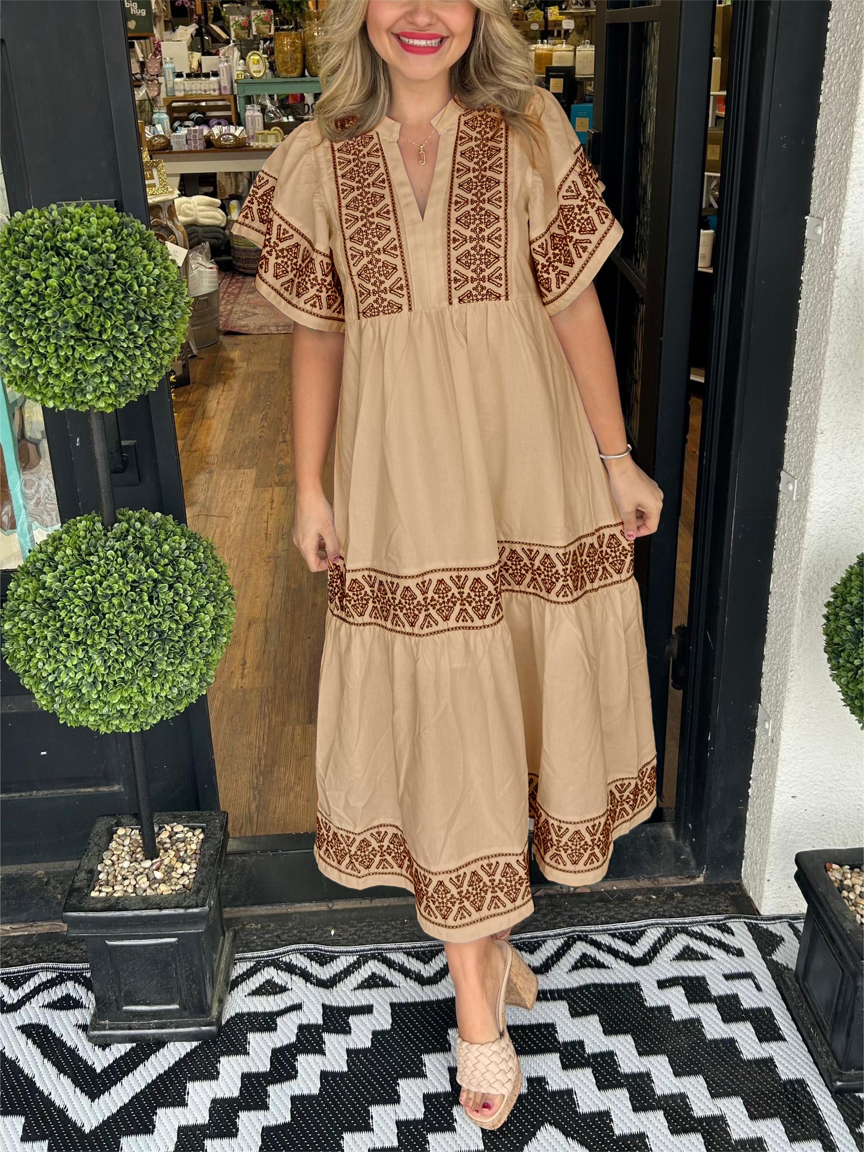 Hanna - Elegant Boho Dress