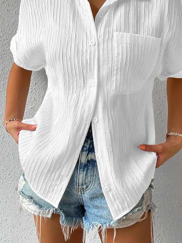 Brielle™ - Relaxed Textured Top