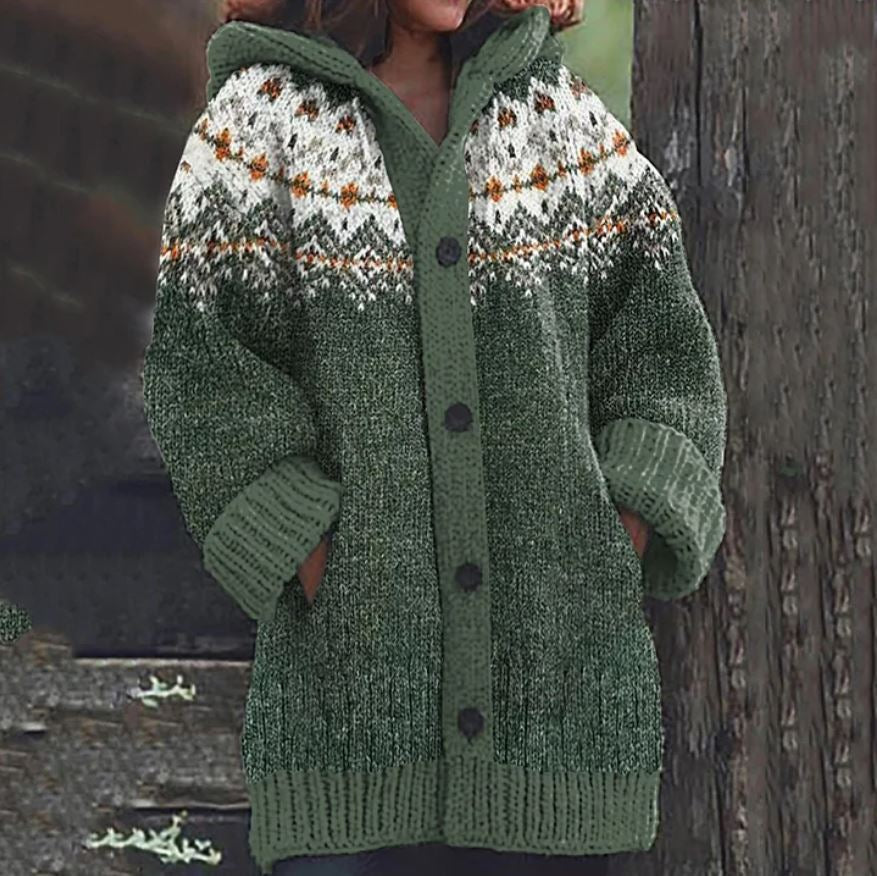 Mossy - Comfort Green Cardigan