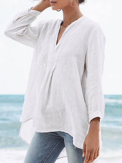 Maelle™ - Relaxed Minimal Blouse