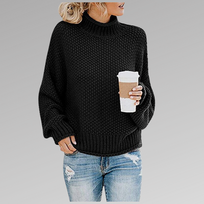 Temia | Cozy knit turtleneck sweater