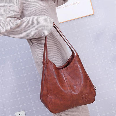 Lux™ Vintage Leather Bag