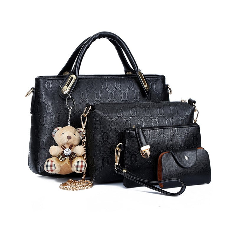 Lux™ Stylish 4 Piece Handbag Set