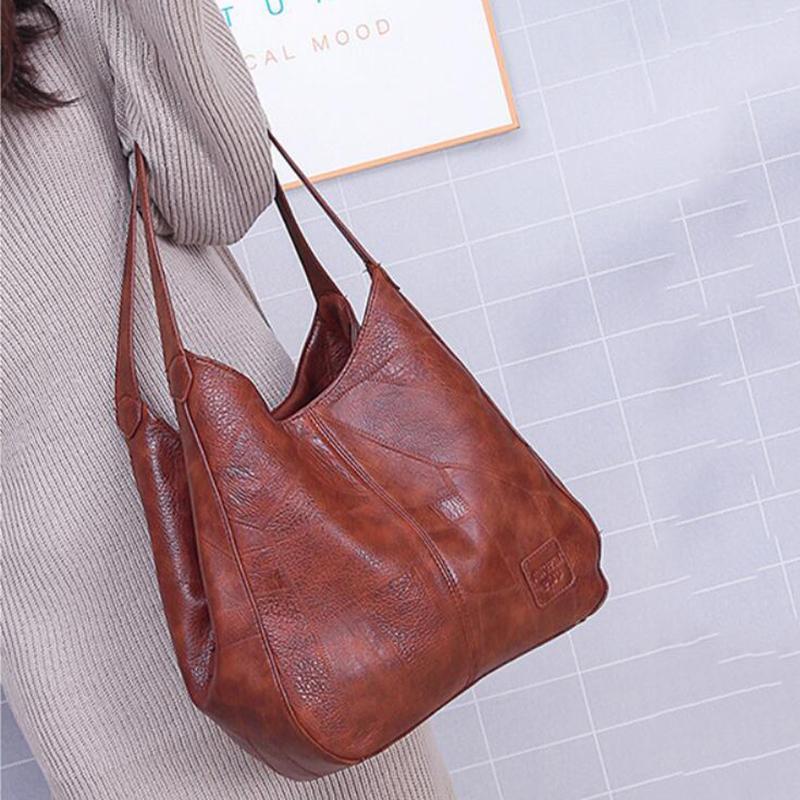 Lux™ Vintage Leather Bag