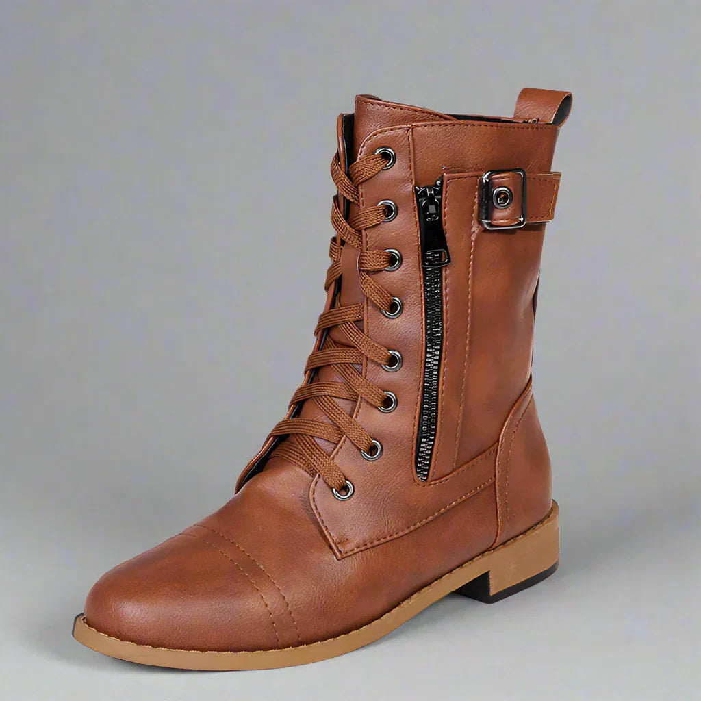 Everly | Timeless lace-up boots