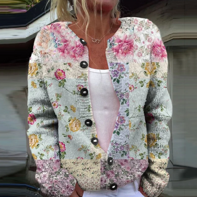 Marta | Cardigan with floral print