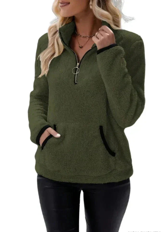 Harper® Cozy Sherpa Pullover