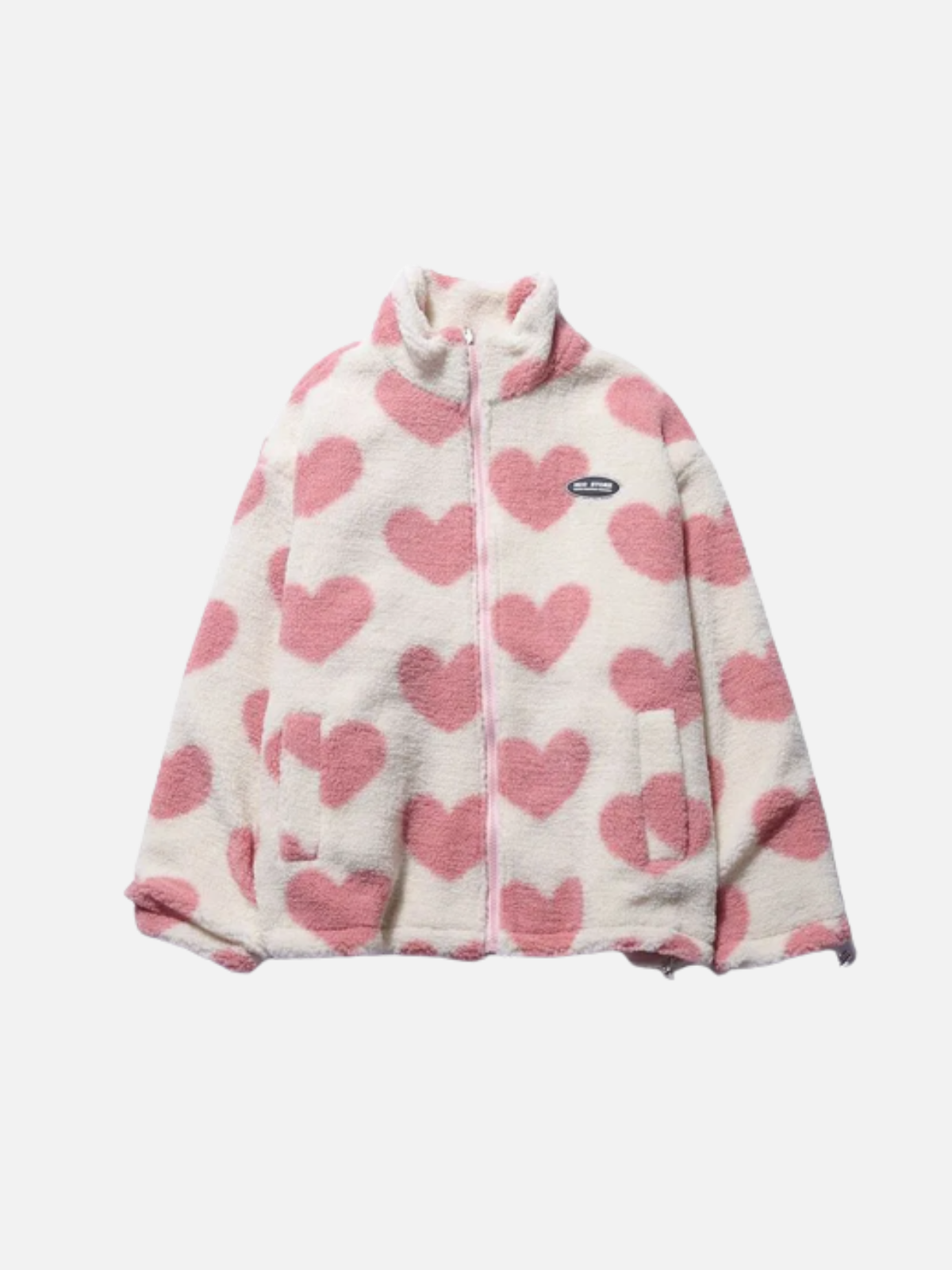 BacioDeluxe | Double-Sided Heart Coat - Unique Collection