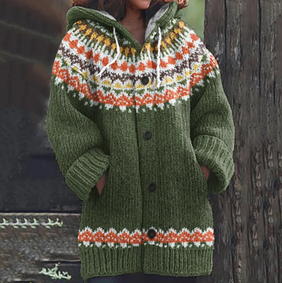 Mossy - Comfort Green Cardigan