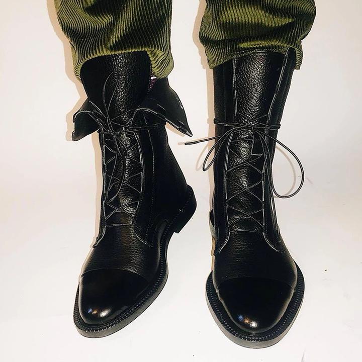 Althea™ - Timeless Lace-Up Ankle Boots