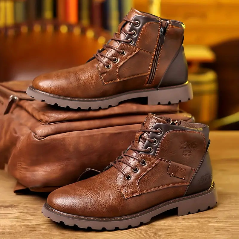 RoyalStride™ Men's Leather Boots