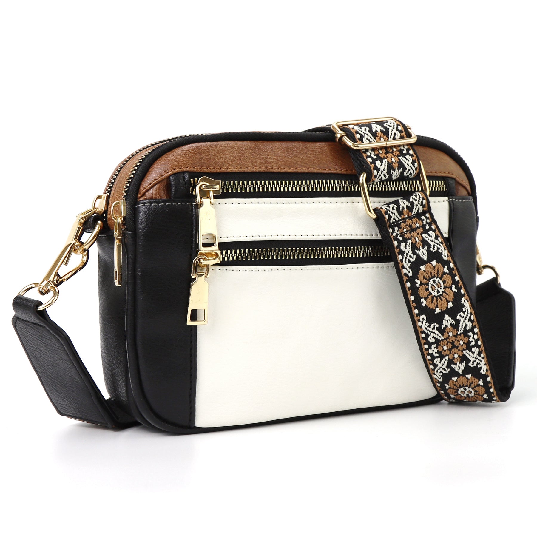 Gina™ - Boho Chic Crossbody Bag