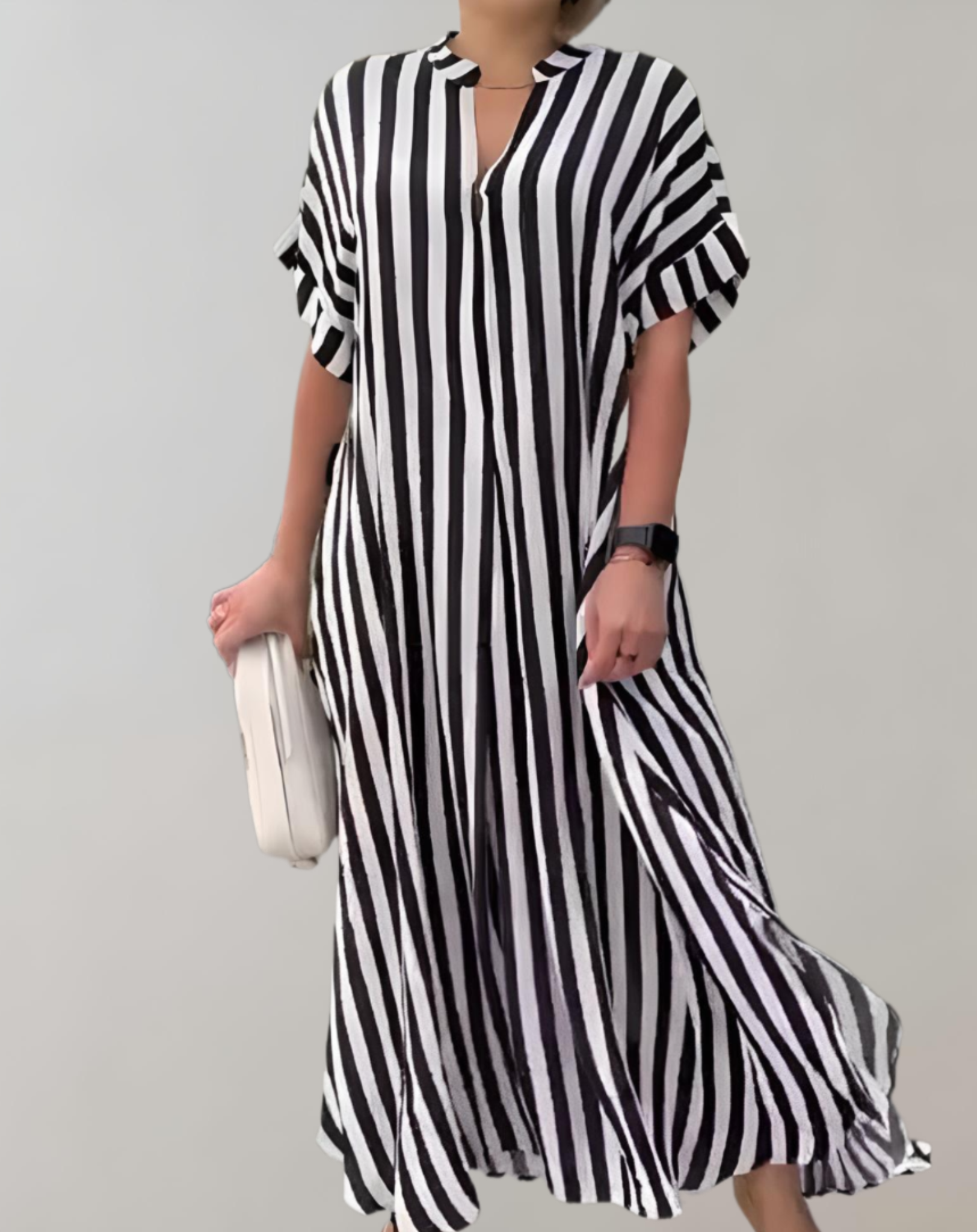 Kathy™ - Chic Stripe Dress