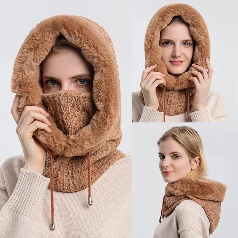 Arctic Luxe Fur Hood – Warm & Windproof