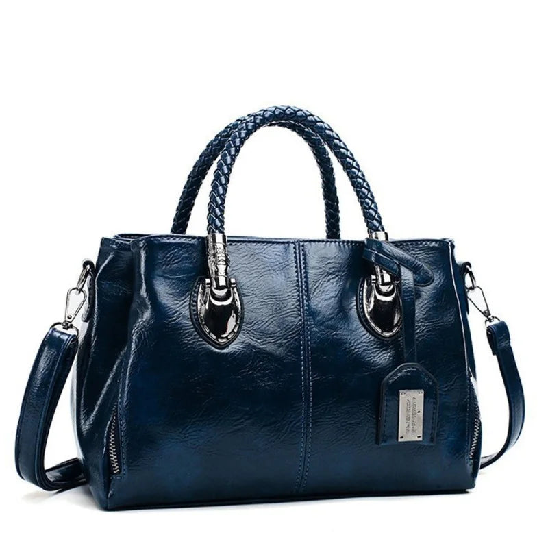 Lux™ Elegant Leather Dufflebag