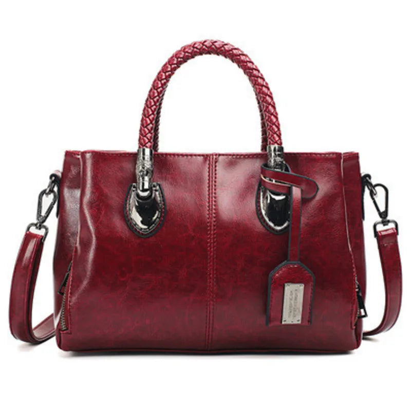 Lux™ Elegant Leather Dufflebag