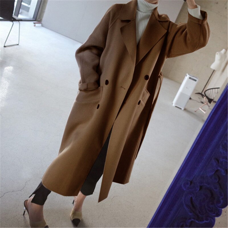 Clara - Women's Wool Trench Coat