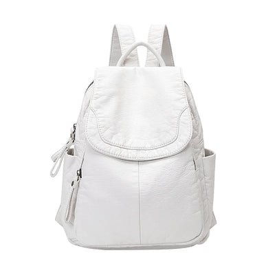 Lux™ Washed leather backpack