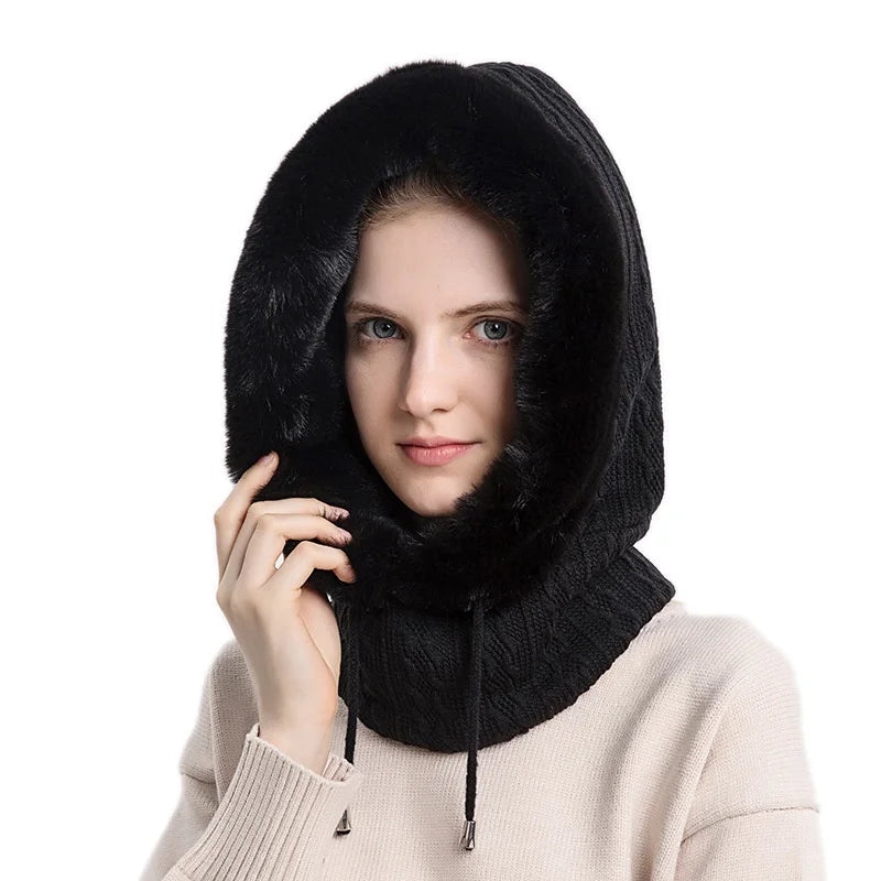 Arctic Luxe Fur Hood – Warm & Windproof