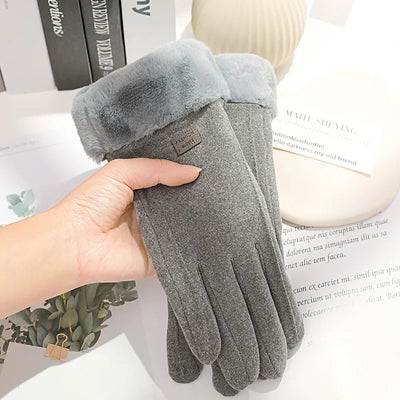 Velura Touch Gloves | Warm & Stylish Winter Comfort