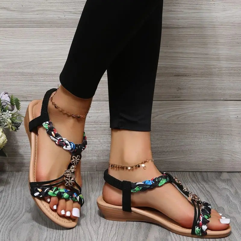 Khate™ - Braided Flat Sandals