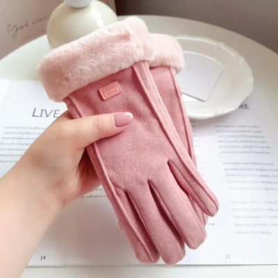 Velura Touch Gloves | Warm & Stylish Winter Comfort