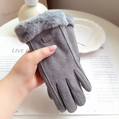 Velura Touch Gloves | Warm & Stylish Winter Comfort