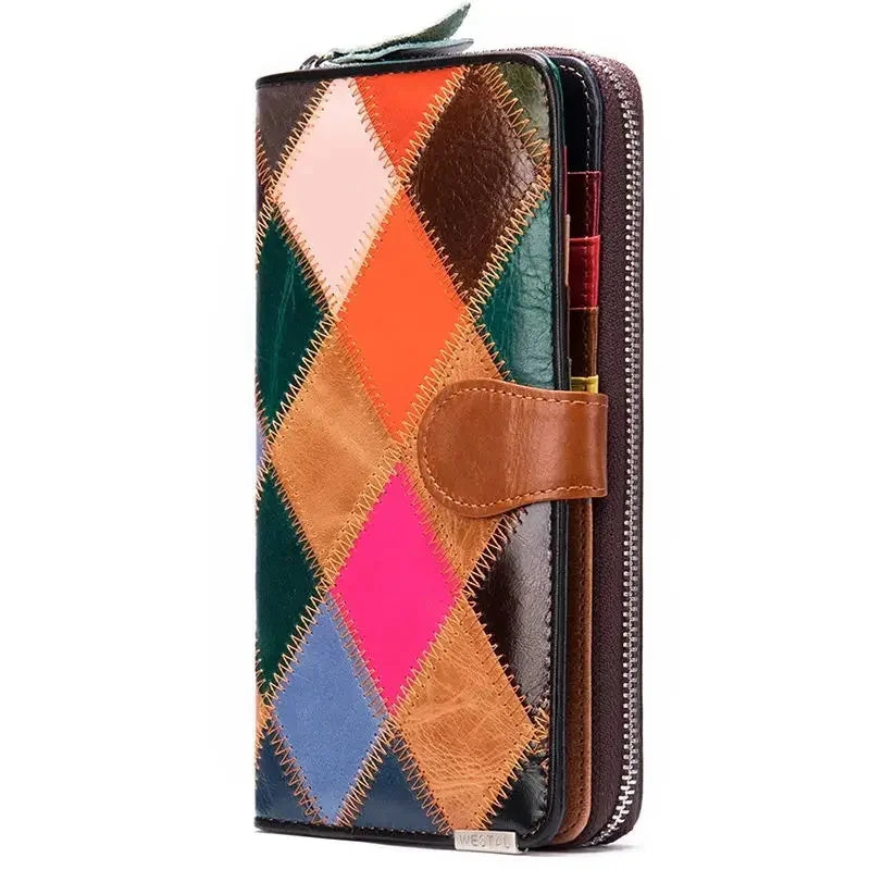 Elisee® | women's vintage leather wallet