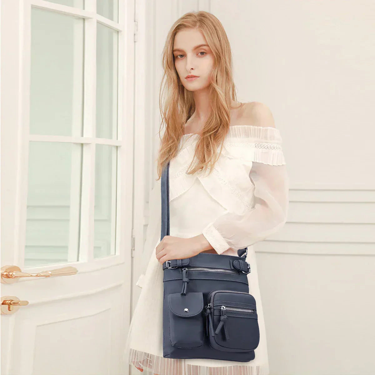 Lux™ Soft Leather Shoulder Bag