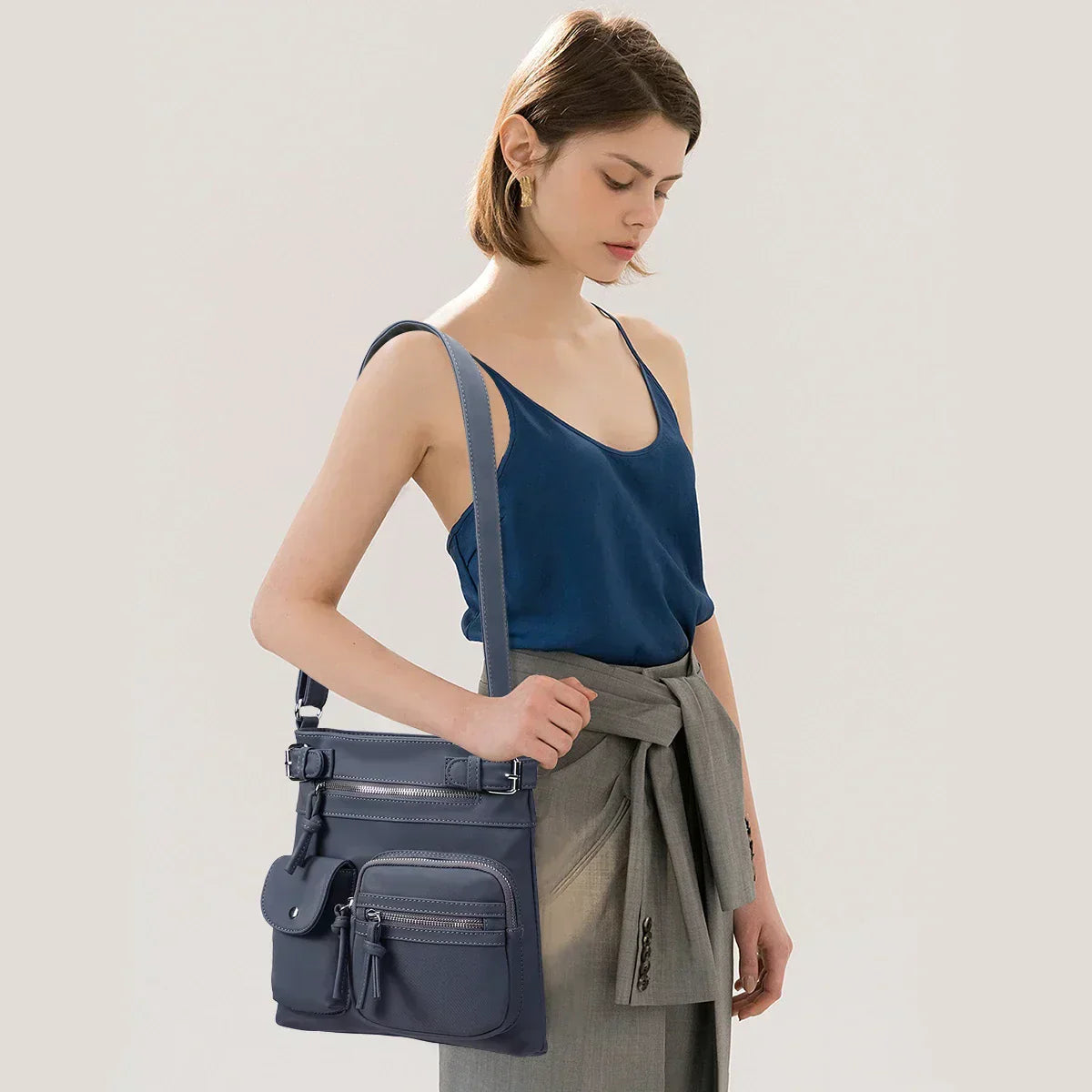 Lux™ Soft Leather Shoulder Bag