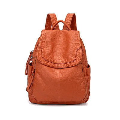 Lux™ Washed leather backpack