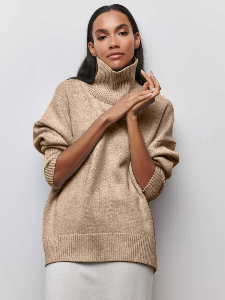 Olivia - Sweater with turtle neck