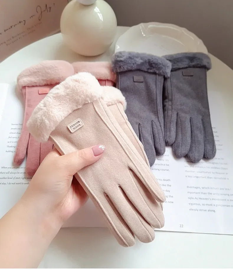 Velura Touch Gloves | Warm & Stylish Winter Comfort