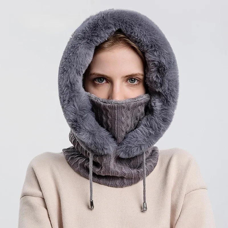 Arctic Luxe Fur Hood – Warm & Windproof