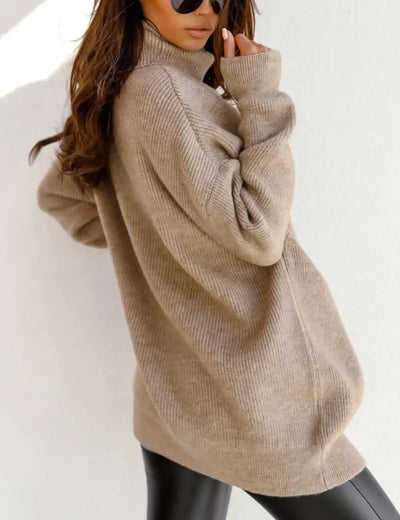 Seraina | Warm, Chunky Knit Oversized Sweater