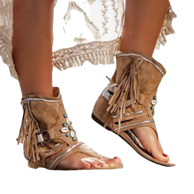 Hera™ - Fringe Boho Sandals